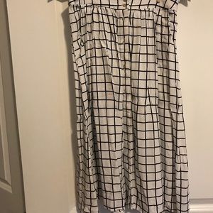 Maxi “grid pattern” F21 skirt